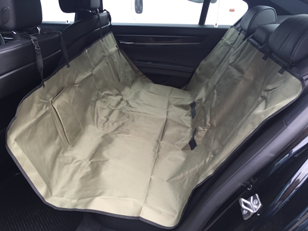 pet hammock two in one olive green