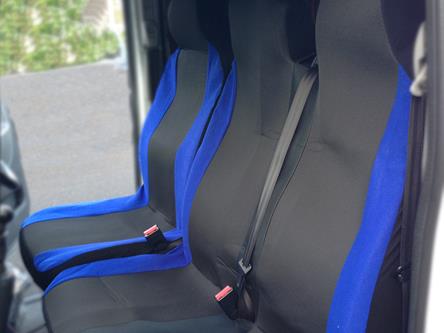 racing seat covers in polyester