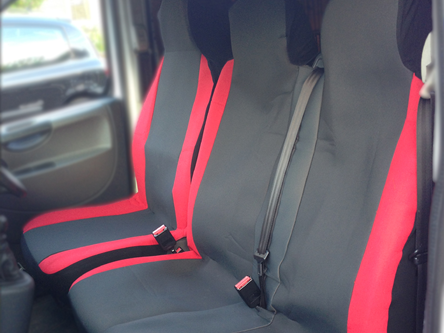 racing seat covers in polyester